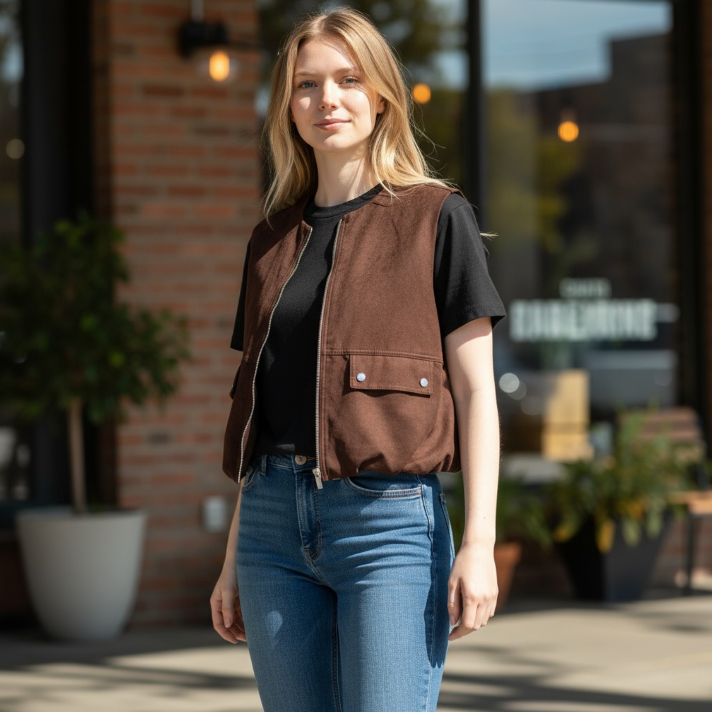 Велурен елек