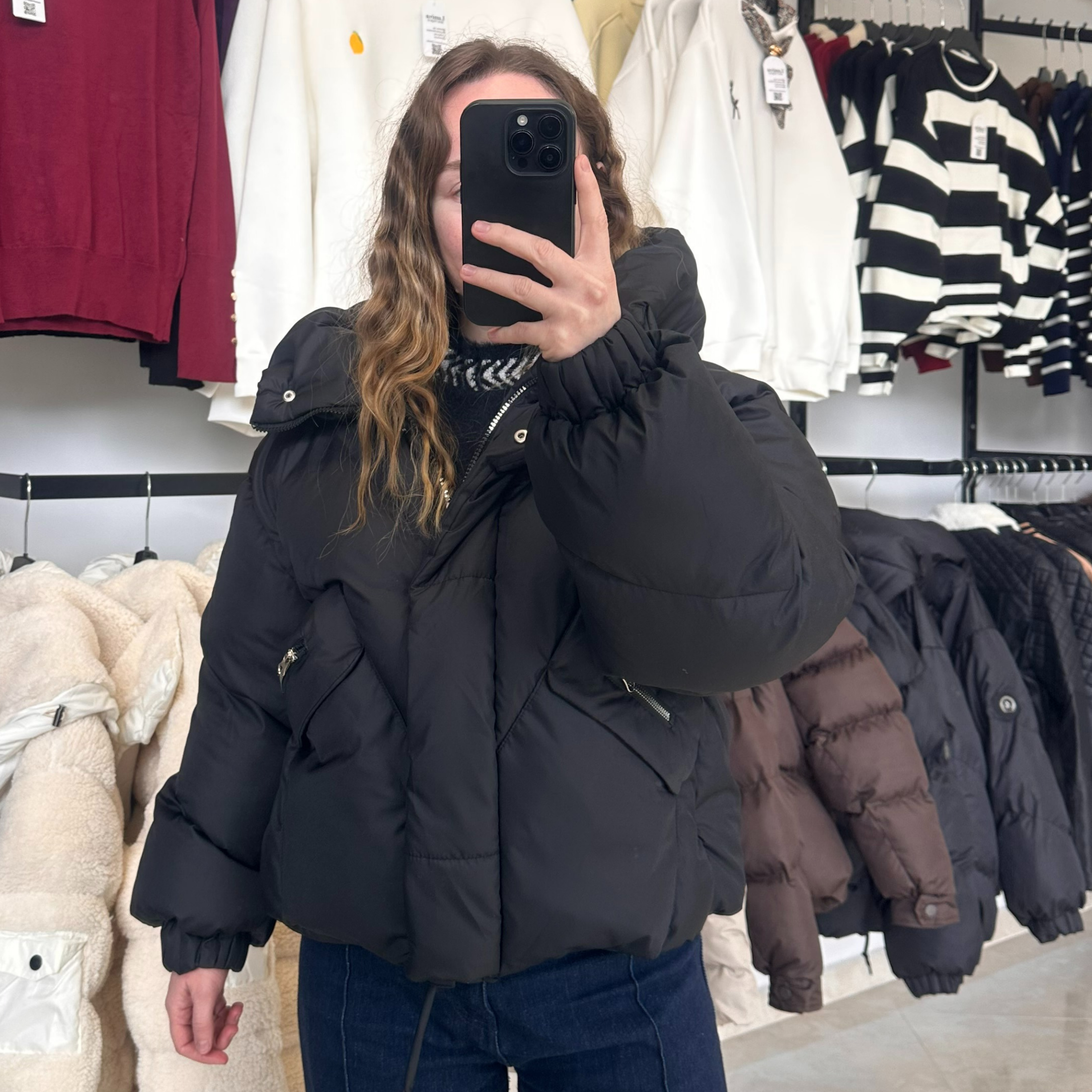 Черно яке с качулка