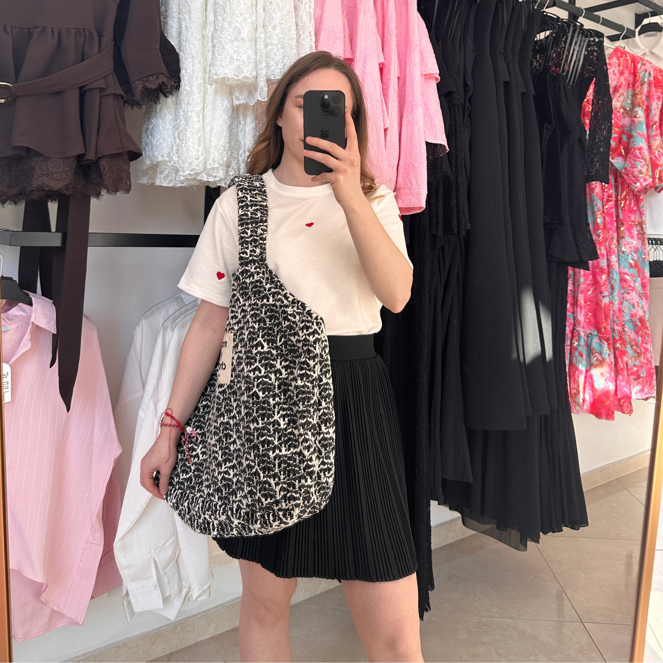 Голяма чанта Зебра